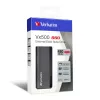 Verbatim Vx500 External SSD USB 3.1 Gen 2 480GB, 480 GB, USB Type-C, 3.2 Gen 2 (3.1 Gen 2), 500 MB/s, Sudrabains