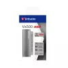 Verbatim Vx500 1 TB USB Type-C 3.2 Gen 2 (3.1 Gen 2) Sudraba
