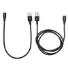 Verbatim 48875 USB kabelis USB 3.2 Gen 1 (3.1 Gen 1) 1 m Micro-USB A USB A Melns