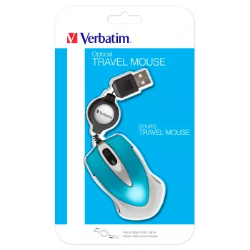 Verbatim Go Mini pele Birojs piemērota abām rokām USB Type-A Optiskā 1000 DPI