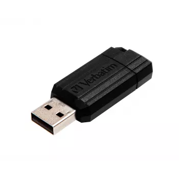 USB zibatmiņas disks Verbatim 8 GB USB Type-A PinStripe melns