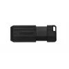 Verbatim PinStripe - USB zibatmiņa 32 GB - Melna, 32 GB, USB Type-A, 2.0, 10 MB/s, Bīdāma, Melna