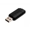 Verbatim PinStripe - USB zibatmiņa 128 GB - melna