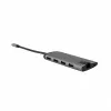 Verbatim 49142 klēpjdatora dokstacija/portu replikators USB 3.2 Gen 1 (3.1 Gen 1) Type-C melns, sudrabains