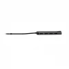 Verbatim 49142 klēpjdatora dokstacija/portu replikators USB 3.2 Gen 1 (3.1 Gen 1) Type-C melns, sudrabains