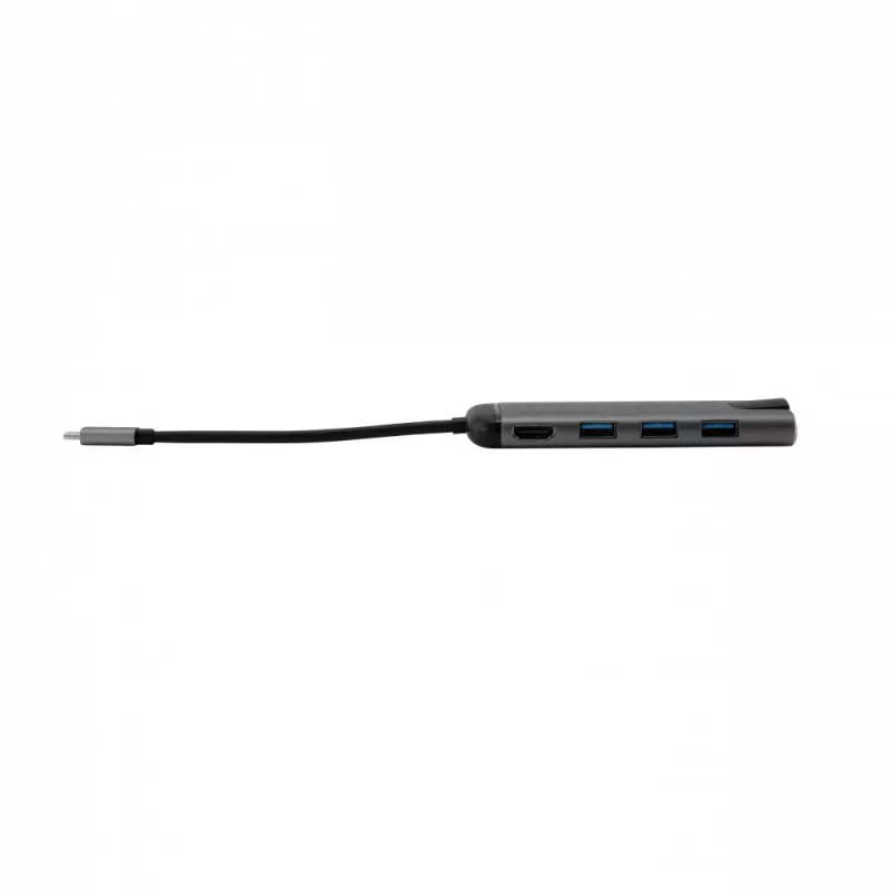 Verbatim 49142 klēpjdatora dokstacija/portu replikators USB 3.2 Gen 1 (3.1 Gen 1) Type-C melns, sudrabains