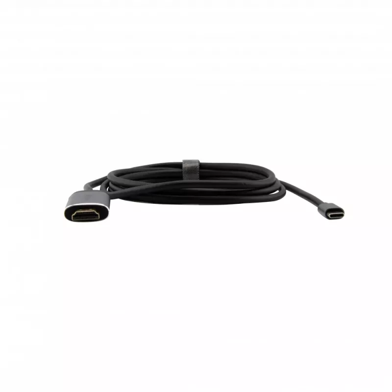 Verbatim 49144 video kabeļa adapteris 1,5 m USB Type-C HDMI melns, sudrabains