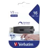 USB zibatmiņa Verbatim 16GB USB 3.0 Type-A V3 Melna