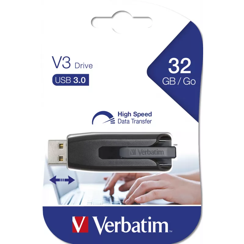 USB zibatmiņa Verbatim 32GB USB 3.0 Type-A V3