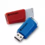 Verbatim Store 'n' Click - USB 2.0 disks 3.2 GEN1 - 2x32 GB - sarkans/zils