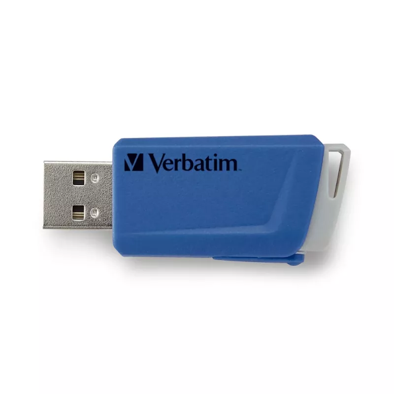 Verbatim Store 'n' Click - USB 2.0 disks 3.2 GEN1 - 2x32 GB - sarkans/zils
