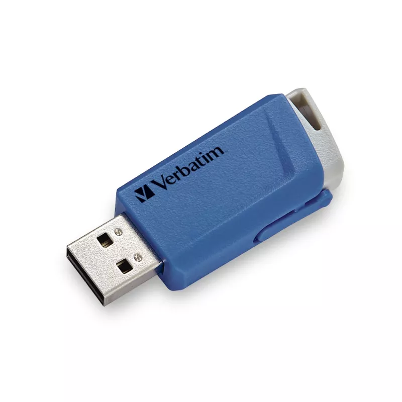 Verbatim Store 'n' Click - USB 2.0 disks 3.2 GEN1 - 2x32 GB - sarkans/zils