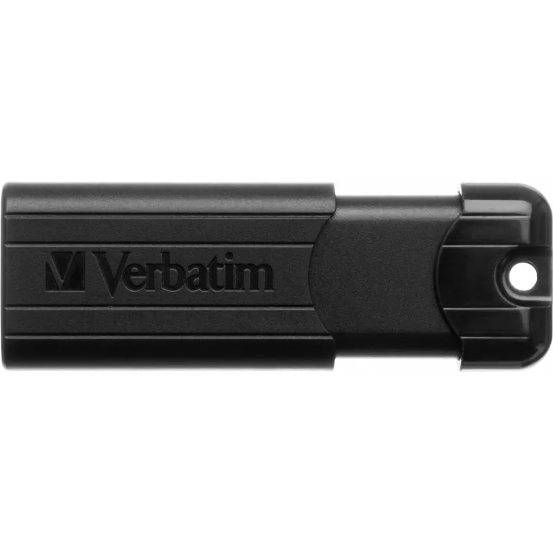 Verbatim PinStripe 3.0 - USB 3.0 disks 128 GB – melns