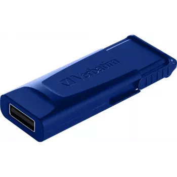 Verbatim Slider - USB diskdzinis - 2x32 GB - zils/sarkans, 32 GB, USB Type-A, 2.0, bīdāms, 8 g, zils, sarkans