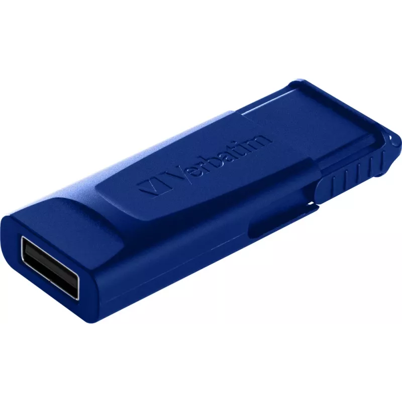 Verbatim Slider - USB diskdzinis - 2x32 GB - zils/sarkans, 32 GB, USB Type-A, 2.0, bīdāms, 8 g, zils, sarkans
