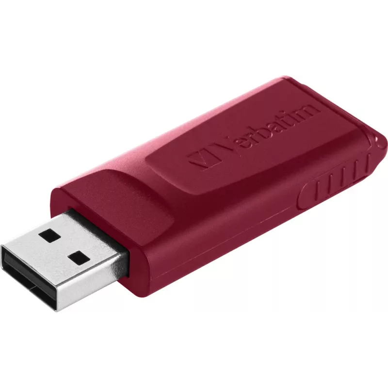 Verbatim Slider - USB diskdzinis - 2x32 GB - zils/sarkans, 32 GB, USB Type-A, 2.0, bīdāms, 8 g, zils, sarkans