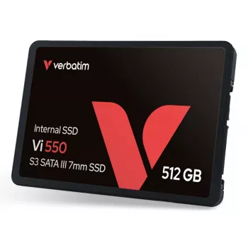 Verbatim Vi550 S3 SSD 512GB, 512 GB, 2,5 collas, 520 MB/s, 6 Gbit/s