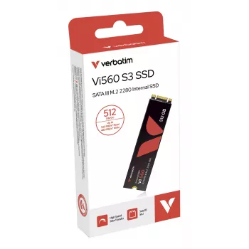 SSD disks Verbatim 512 GB M.2 6 Gbit/s Vi560 S3