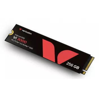 Verbatim Vi3000 PCIe NVMe M.2 SSD 256GB, 256 GB, M.2, 3100 MB/s
