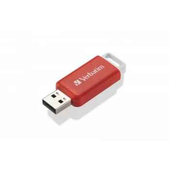 Verbatim DataBar USB zibatmiņas disks 16 GB USB Type-A 2.0 Sarkans