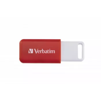 Verbatim DataBar USB zibatmiņas disks 16 GB USB Type-A 2.0 Sarkans
