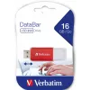 Verbatim DataBar USB zibatmiņas disks 16 GB USB Type-A 2.0 Sarkans