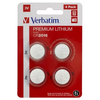 Verbatim CR2016 vienreizēja baterija litija
