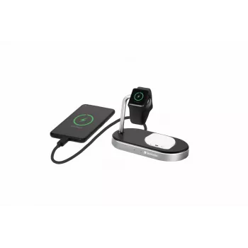 Verbatim WCS-02 Universāla melna USB bezvadu uzlāde Ātrā uzlāde Iekštelpām