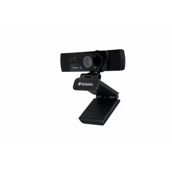 Verbatim 49580 tīmekļa kamera 3840 x 2160 pikseļi USB 2.0 Melna