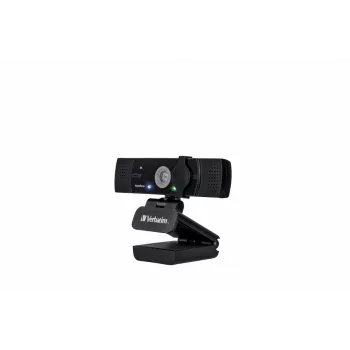 Verbatim 49580 tīmekļa kamera 3840 x 2160 pikseļi USB 2.0 Melna