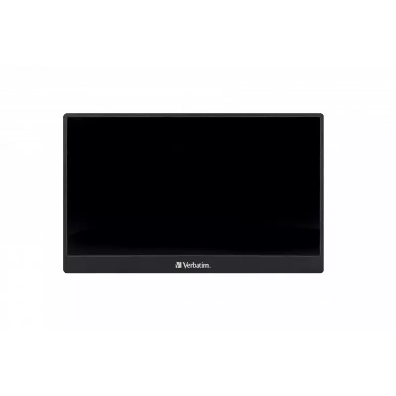 Verbatim 49590 datora monitors 35,6 cm (14 collas) 1920 x 1080 pikseļi Full HD LCD melns