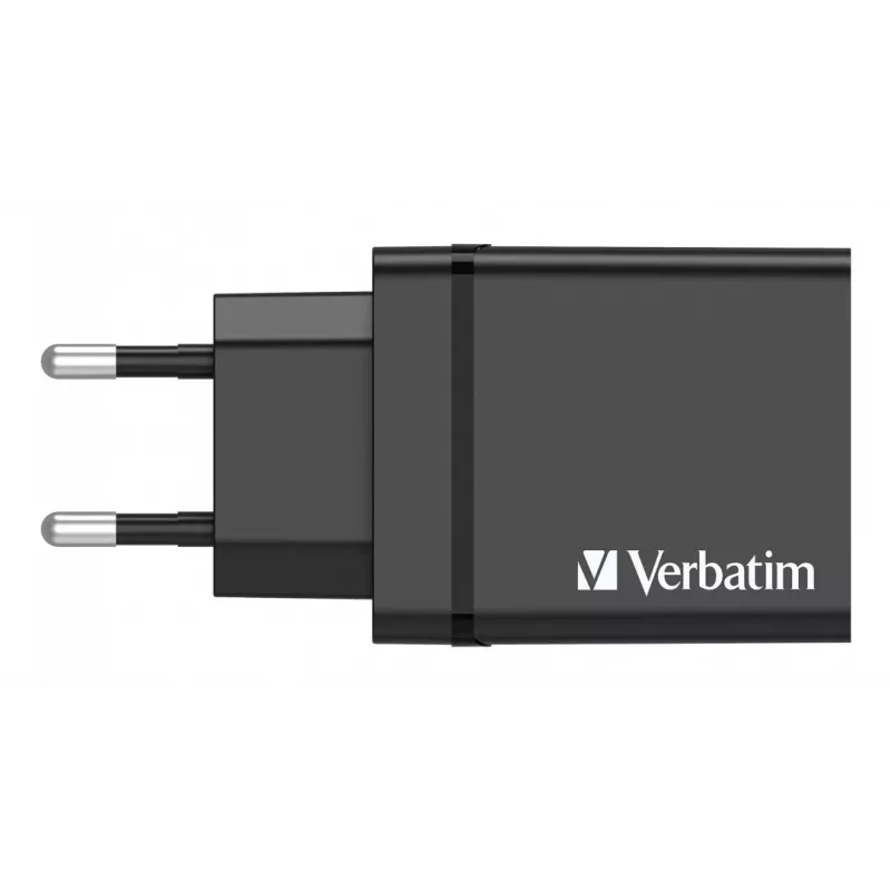 Verbatim 49700 mobilo ierīču lādētājs Universāls Melns Maiņstrāva Ātrā uzlāde Iekštelpām