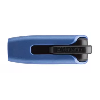 Verbatim V3 MAX - USB 3.0 atm iņa 32 GB - zila, 32 GB, USB Type-A, 3.2 Gen 1 (3.1 Gen 1), 175 MB/s, Slide, zila