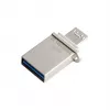 Verbatim Store 'n' Go OTG Micro USB zibatmiņa 32 GB USB Type-A / Micro-USB 3.2 Gen 1 (3.1 Gen 1) Sudraba