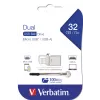 Verbatim Store 'n' Go OTG Micro USB zibatmiņa 32 GB USB Type-A / Micro-USB 3.2 Gen 1 (3.1 Gen 1) Sudraba