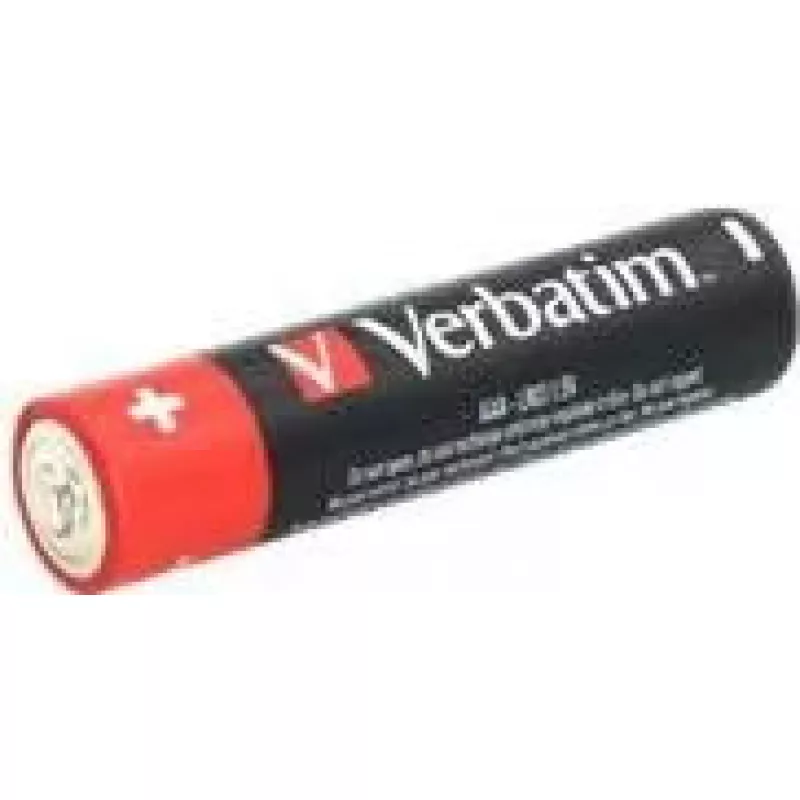 Verbatim AAA sārma baterijas, 1,5 V, 10 gab. Verbatim melna / V49874