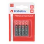 Verbatim AAA 4 blistera iepakojums sārma baterijas, vienreizējā baterija, AAA, sārma, 1,5 V, 4 gab., Daudzkrāsains