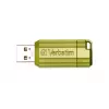 Verbatim Store 'n' Go PinStripe USB 2.0 zibatmiņa 32 GB, eikalipta zaļa
