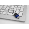 Verbatim Dual - USB 3.0 disks 64 GB - USB-C / USB-A - zils, 64 GB, USB Type-A / USB Type-C, 3.2 Gen 1 (3.1 Gen 1), bez vāciņa, 3,6 g, melns, zils, sudraba