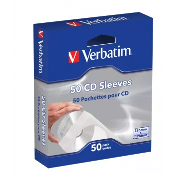 Verbatim CD uzmavas 50 gab. iepakojumā