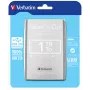 Verbatim Store 'n' Go USB 3.0 portatīvais cietais disks 1TB sudraba