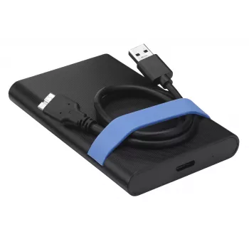 Verbatim Store'N'Go korpusa komplekts HDD/SSD korpuss Melna, Zila 2,5 collas