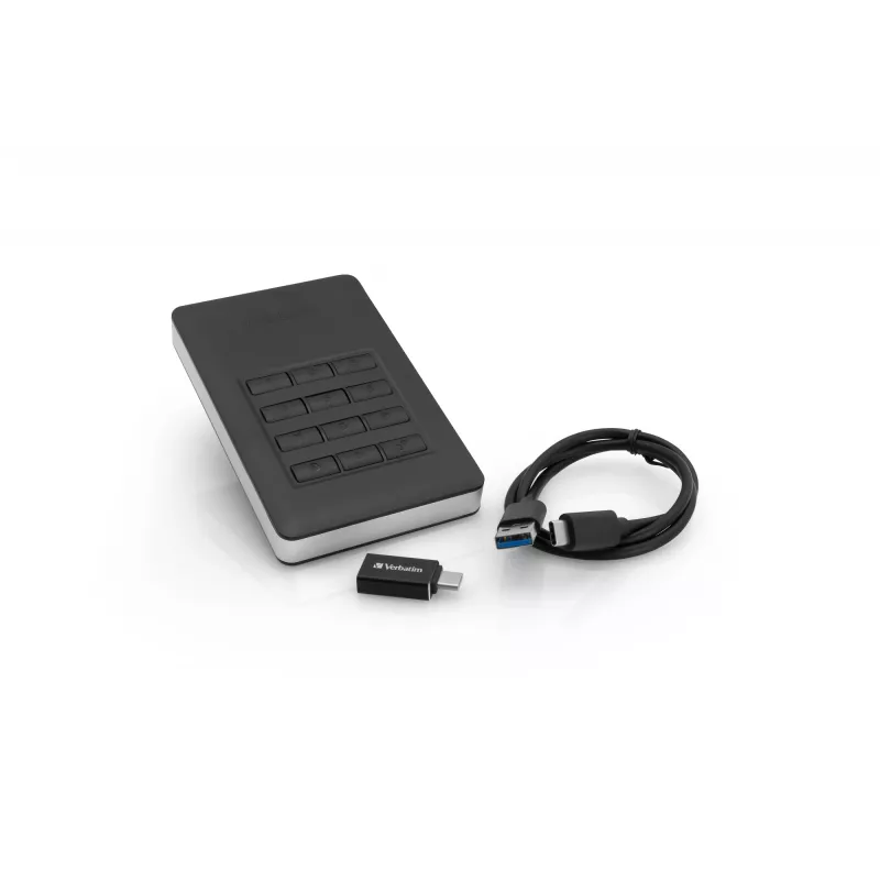 Verbatim Store 'n' Go Secure Portable HDD ar tastatūras piekļuvi 2TB