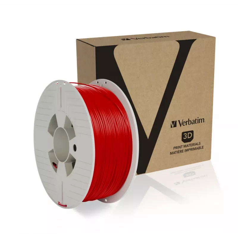 Verbatim 55030 3D drukas materiāls ABS Sarkans 1 kg
