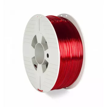 Verbatim 55062 3D drukas materiāls Polietilēntereftalāta glikols (PETG) Sarkans, Caurspīdīgs 1 kg
