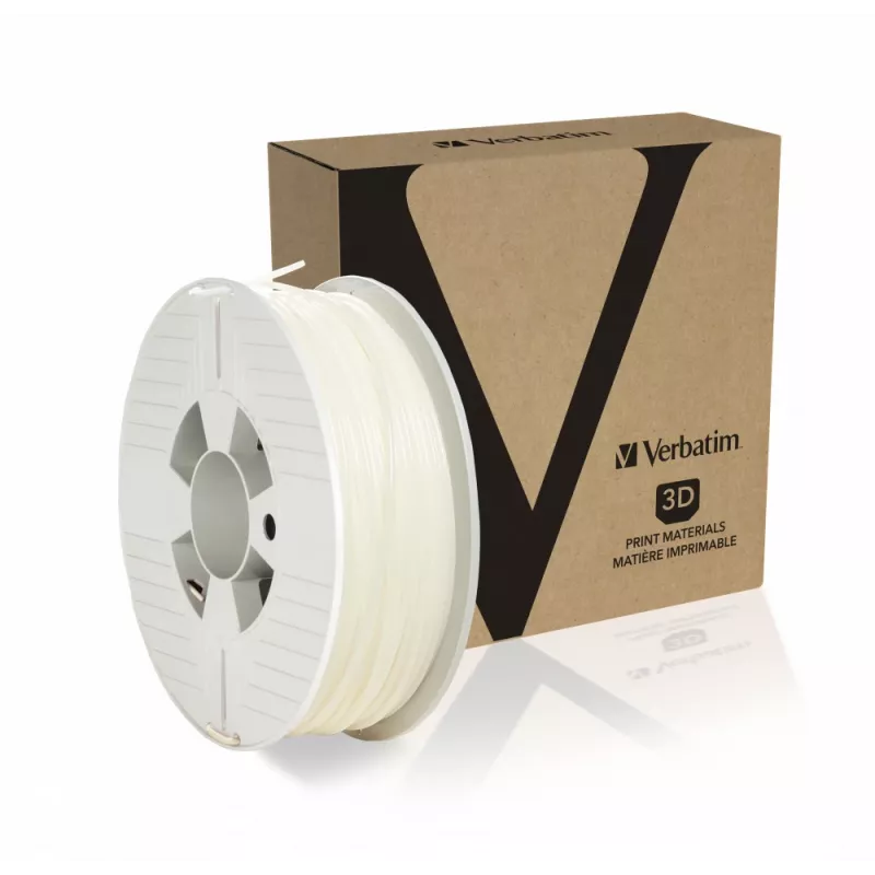 Verbatim 55326 3D drukas materiāls Polipienskābe (PLA) Balts 1 kg
