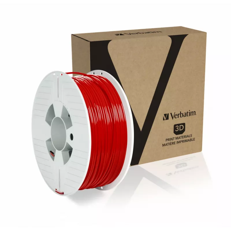 Verbatim 55330 3D drukas materiāls Polipienskābe (PLA) Sarkans 1 kg
