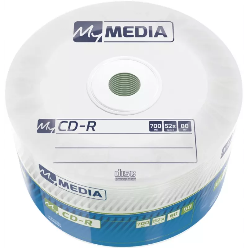 MyMedia My CD-R 700 MB 52x 50 gab.