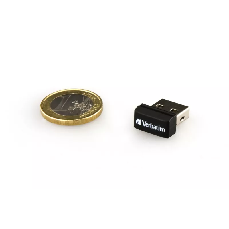 Verbatim Store 'n' Stay NANO - USB zibatmiņa 16 GB - Melna