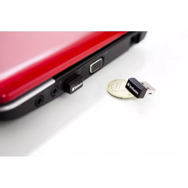Verbatim Store 'n' Stay NANO - USB zibatmiņa 16 GB - Melna